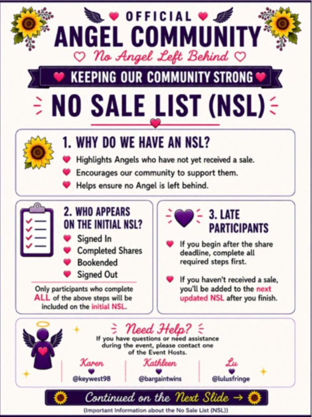 ๐๐ NSL IS POSTED ๐๐ ~ September Angel Shop & Share Event - Picture 4 of 8
